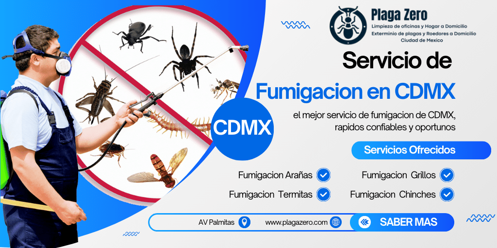 Servicio De Fumigación CDMX, Fumigaciones CDMX