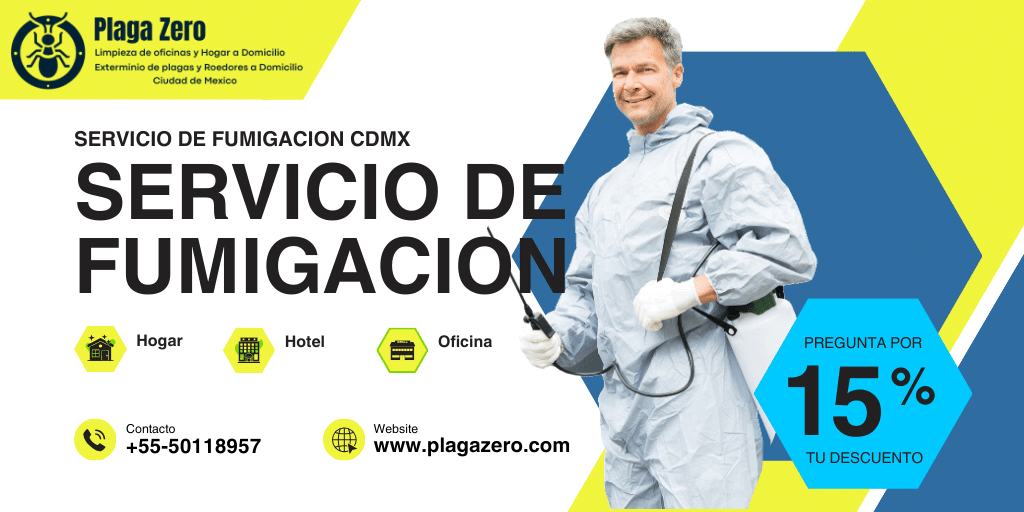 Servicio De Fumigación CDMX, Fumigaciones CDMX