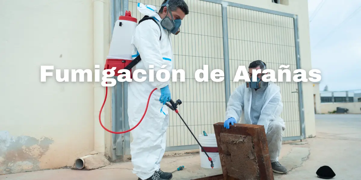 Fumigacion de Arañas 1