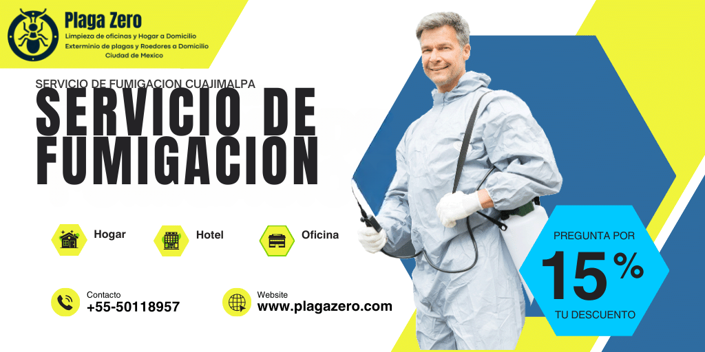 1 SERVICIO DE FUMIGACION CUAJIMALPA