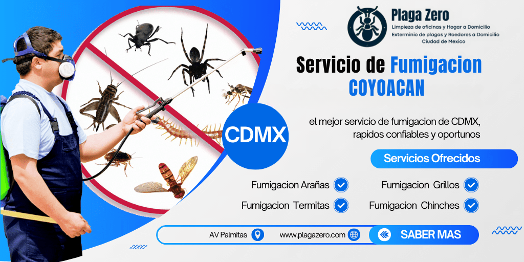 4 Fumigaciones en Coyoacán