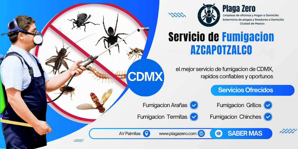 Fumigaciones en Azcapotzalco