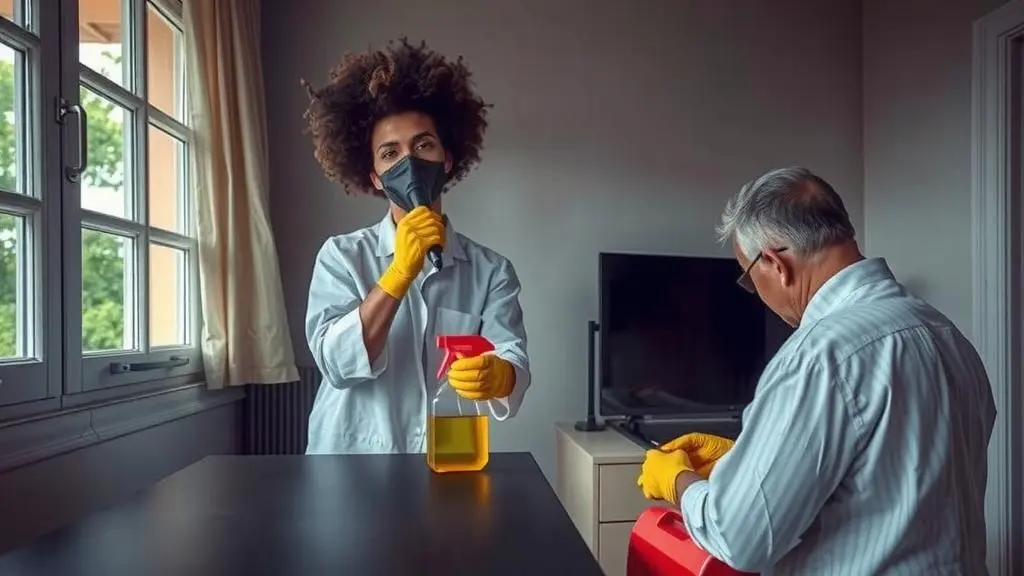 An image illustrating Estrategias Efectivas para Fumigar Cucarachas en tu Hogar