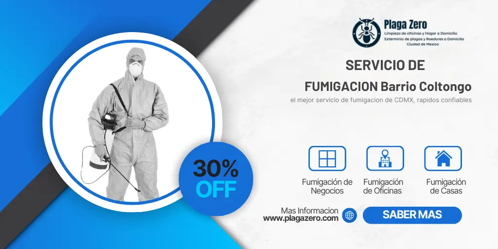Servicio de Fumigación en Barrio Coltongo